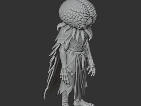 Brain of Cthulhu - Terraria Figurine 3D Model