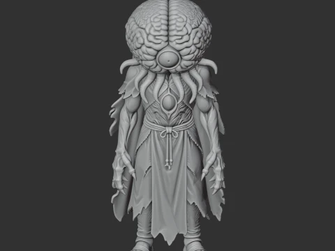 Brain of Cthulhu - Terraria Figurine 3D Model