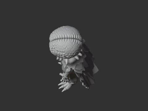 Brain of Cthulhu - Terraria Figurine 3D Model