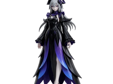 Bellanoir - Palworld Figurine 3D 모델