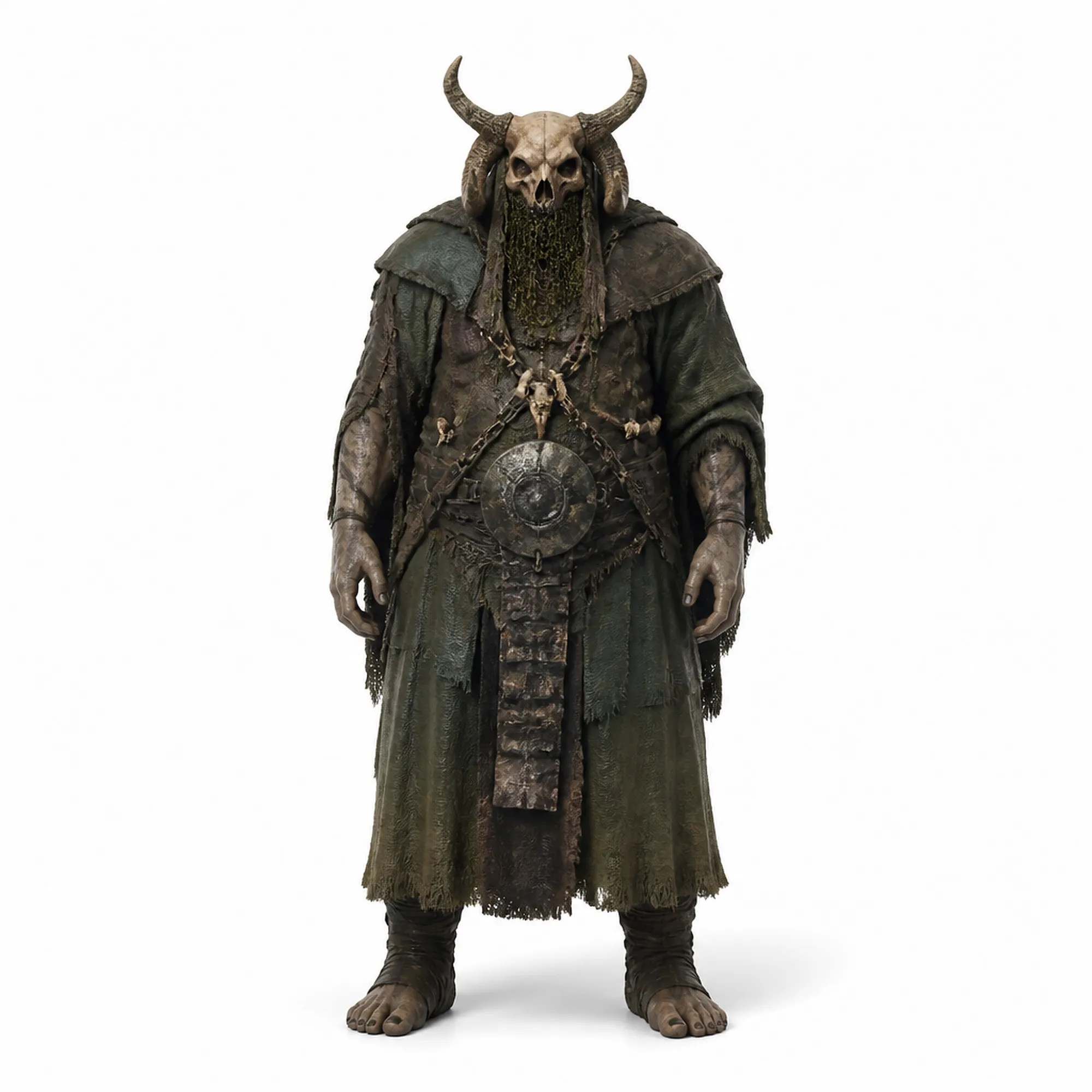 Bonemass - Valheim Figurine 3D Model .c4d .max .obj .3ds .fbx .stl .blend 