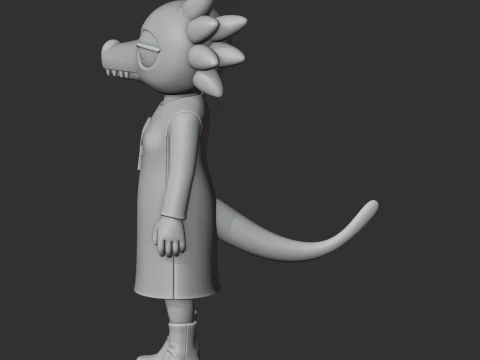 Brith - Night in the Woods Figurine 3D Model