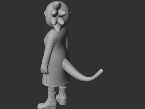 Brith - Night in the Woods Figurine 3D Model