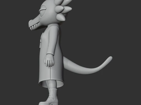 Brith - Night in the Woods Figurine 3D Model