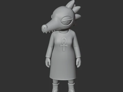 Brith - Night in the Woods Figurine 3D Model