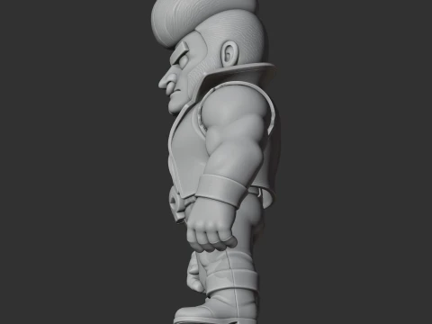 Bull - Brawl Stars Figurine 3D Model