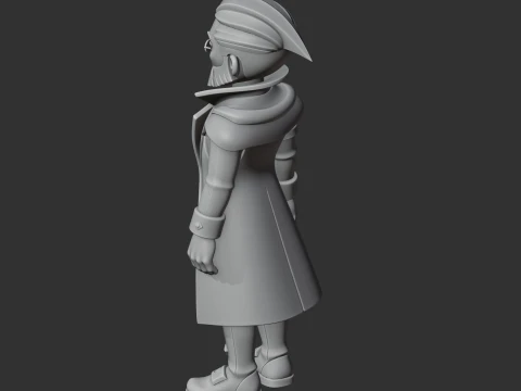 Byron - Brawl Stars Figurine 3D Model