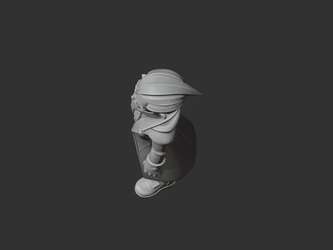 Byron - Brawl Stars Figurine 3D Model