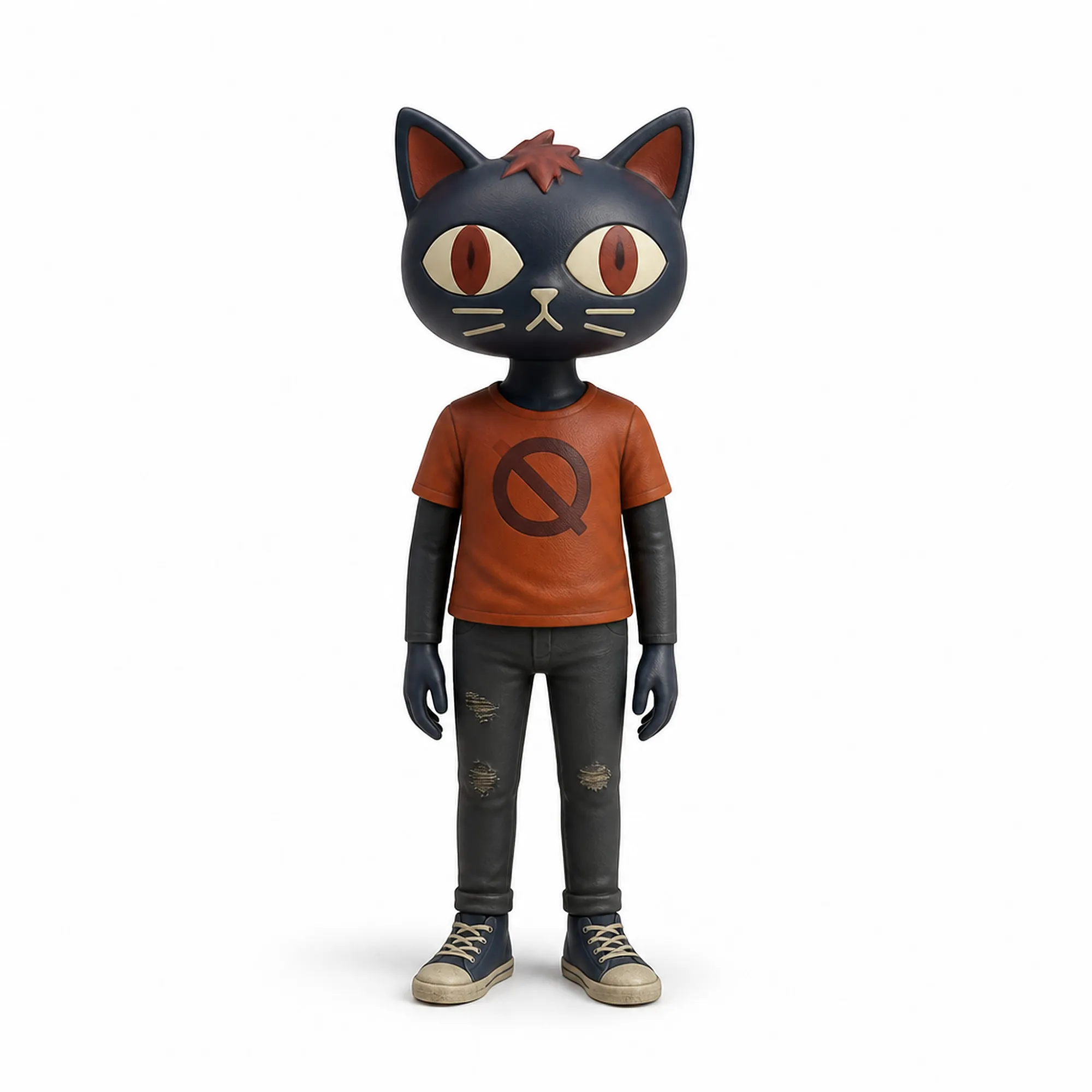 Candy Borowski - Night in the Woods Figurine 3D Model .c4d .max .obj .3ds .fbx .stl .blend