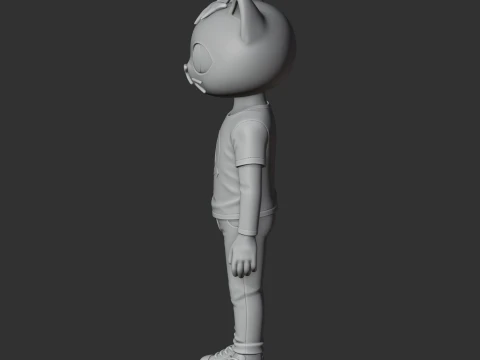 Candy Borowski - Night in the Woods Figurine 3D Model