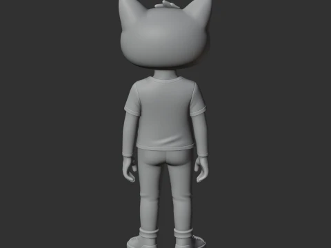 Candy Borowski - Night in the Woods Figurine 3D Model