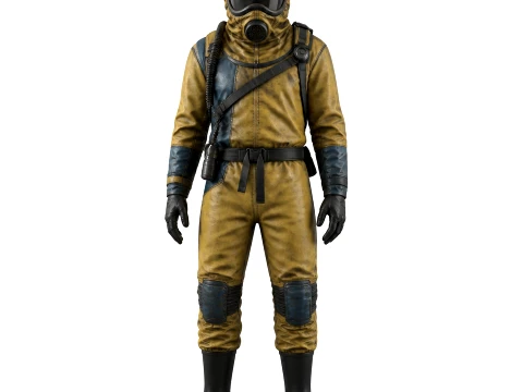 Cargo Scientist - Rust Figurine 3D Model