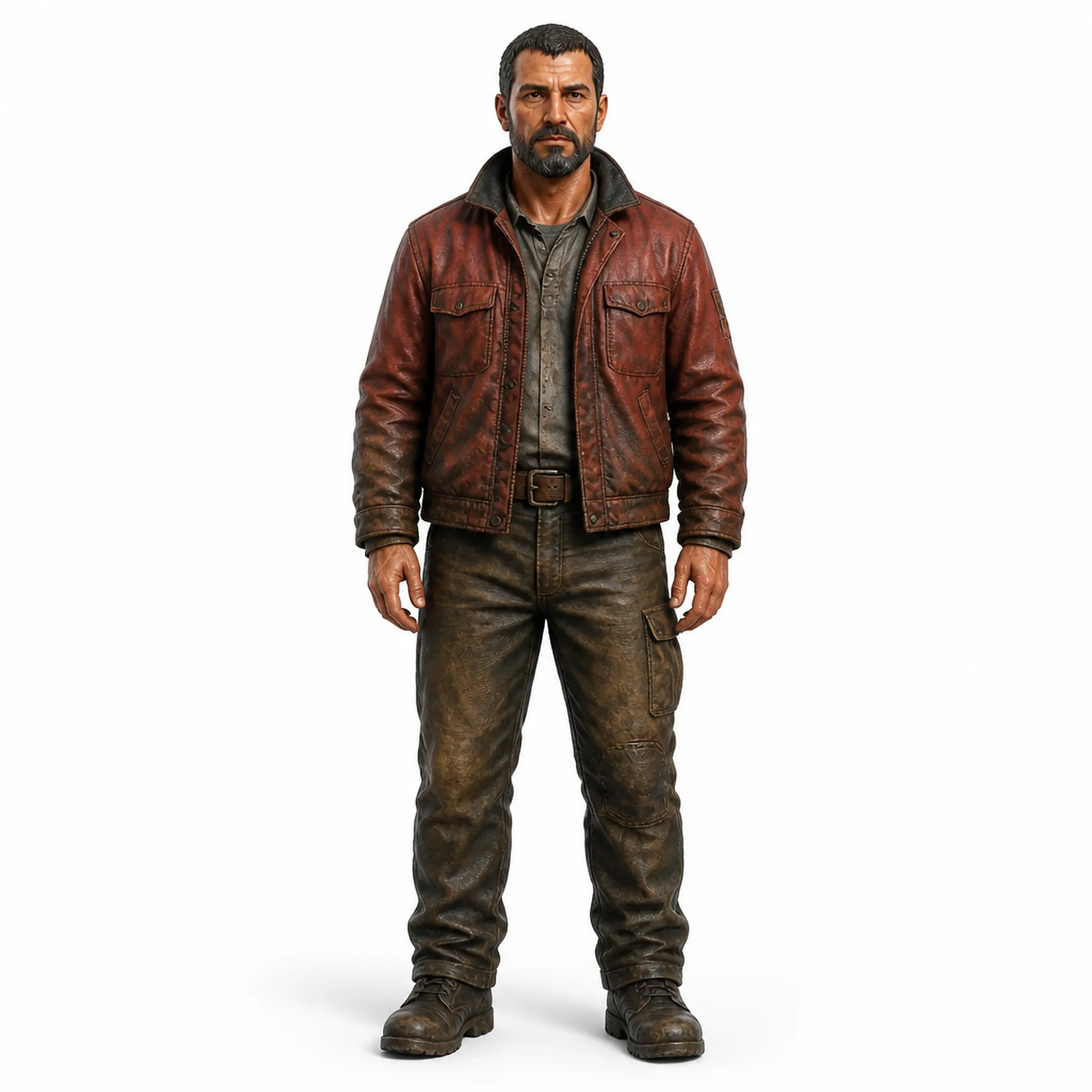 Cargo Ship - Rust Figurine 3D Model .c4d .max .obj .3ds .fbx .stl .blend 
