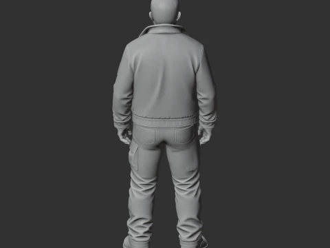 Cargo Ship - Rust Figurine 3D Model