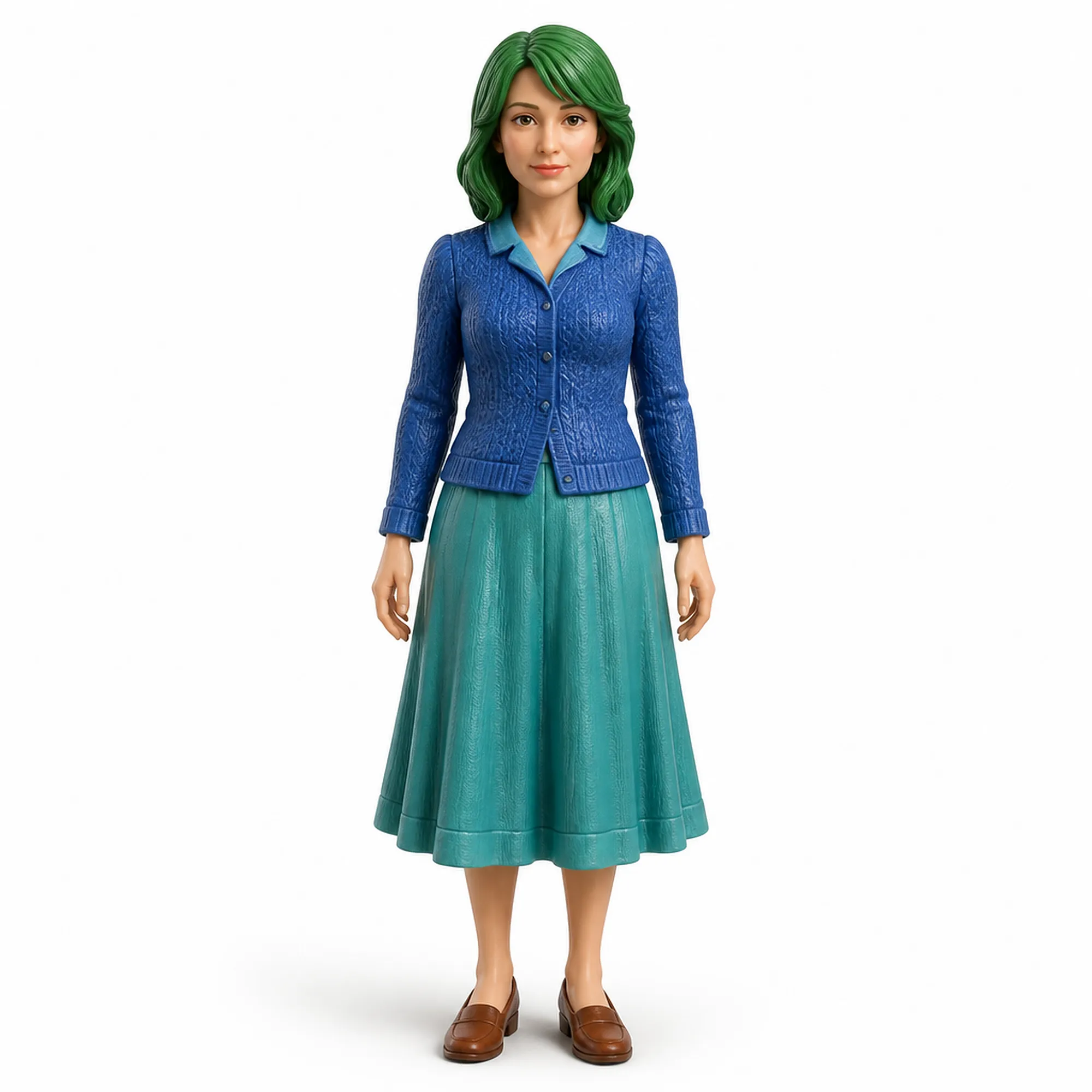 Caroline - Stardew Valley Figurine 3D Model .c4d .max .obj .3ds .fbx .stl .blend 