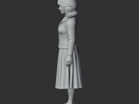 Caroline - Stardew Valley Figurine 3D Model