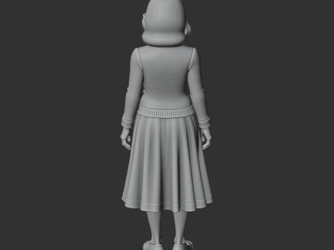 Caroline - Stardew Valley Figurine 3D Model