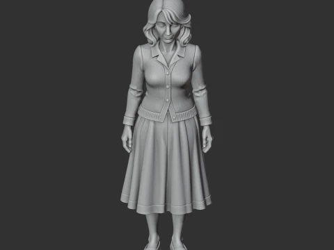 Caroline - Stardew Valley Figurine 3D Model