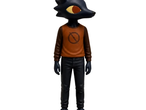 Casey Hartley - Night in the Woods Figurine 3D Model