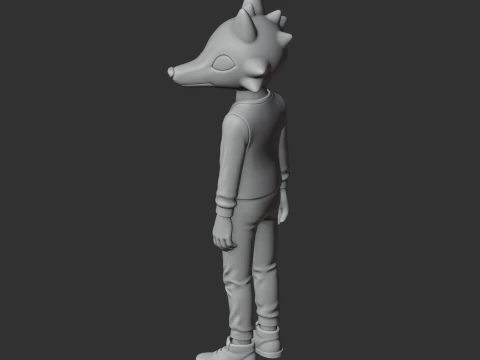 Casey Hartley - Night in the Woods Figurine 3D Model