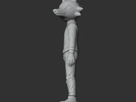 Casey Hartley - Night in the Woods Figurine 3D Model