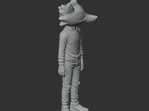 Casey Hartley - Night in the Woods Figurine 3D Model