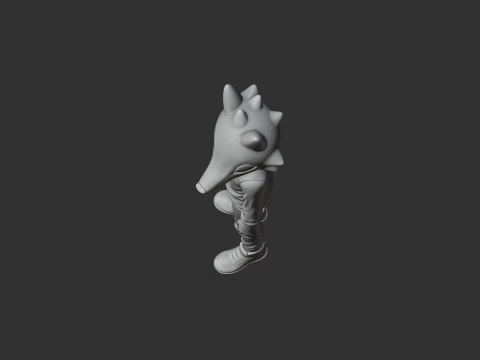 Casey Hartley - Night in the Woods Figurine 3D Model