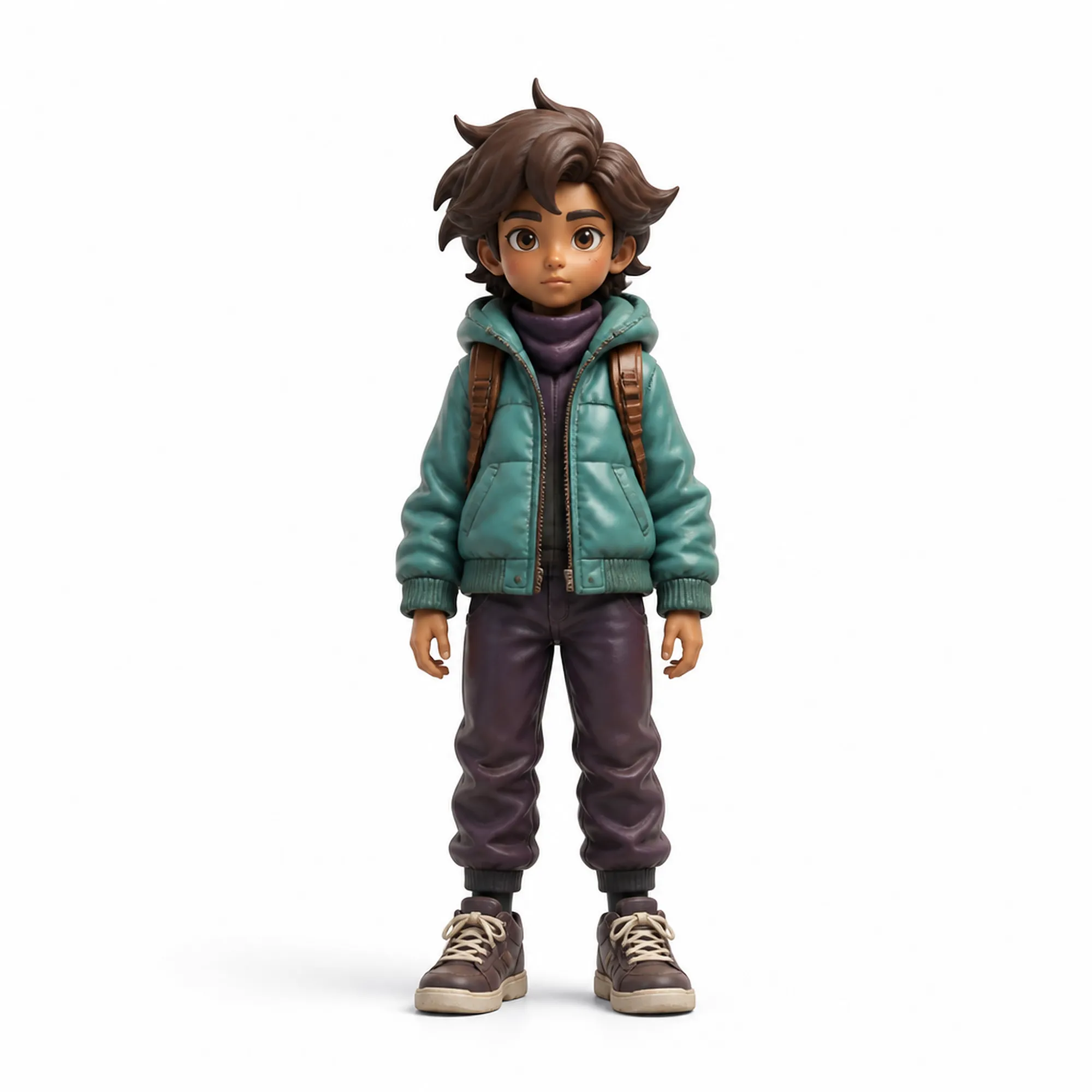 Cassette Kid - Celeste Figurine 3D Model .c4d .max .obj .3ds .fbx .stl .blend