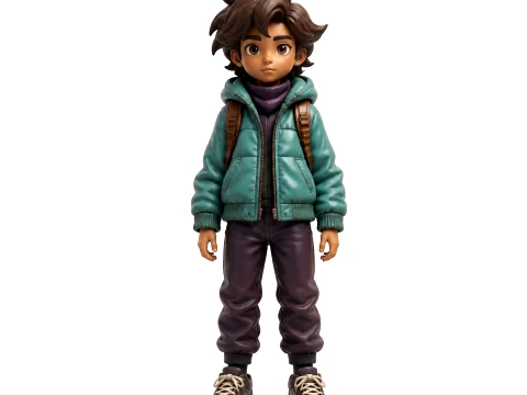 Cassette Kid - Celeste Figurine Model 3D