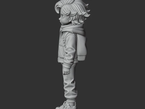 Cassette Kid - Celeste Figurine 3D Model