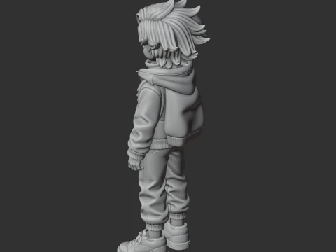 Cassette Kid - Celeste Figurine 3D Model