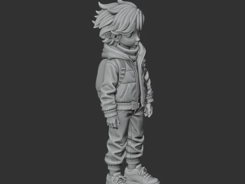 Cassette Kid - Celeste Figurine 3D Model