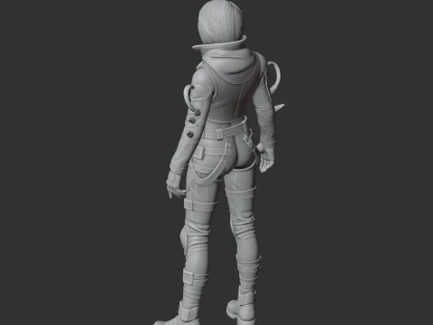 Catalyst - Apex Legends Figurine 3D Model