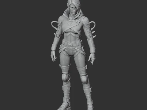 Catalyst - Apex Legends Figurine 3D Model