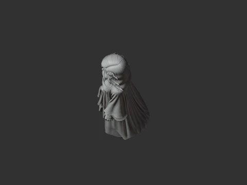 Celestial Resort Ghost - Celeste Figurine 3D Model