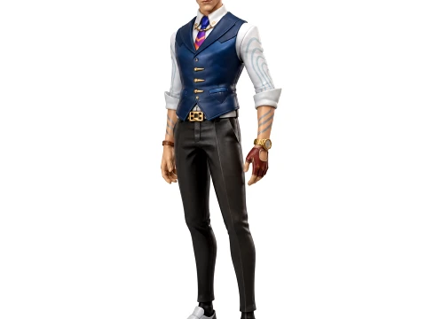 Chamber - Valorant Figurine 3D Model