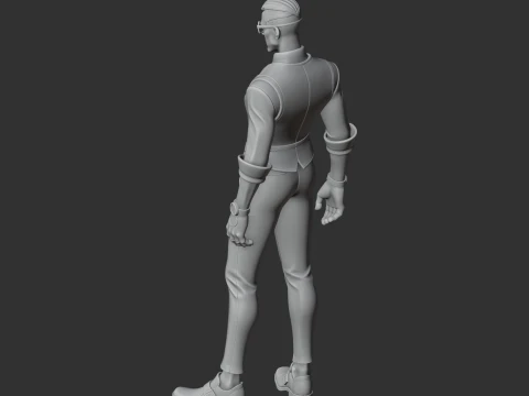 Chamber - Valorant Figurine 3D Model
