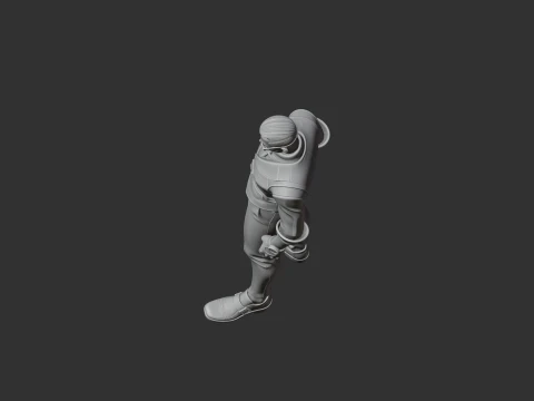 Chamber - Valorant Figurine 3D Model