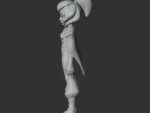 Charlie - Brawl Stars Figurine 3D Model