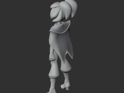 Charlie - Brawl Stars Figurine 3D Model