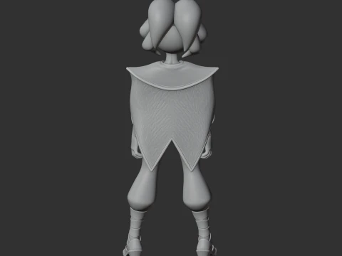 Charlie - Brawl Stars Figurine 3D Model
