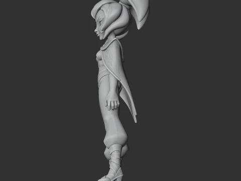 Charlie - Brawl Stars Figurine 3D Model