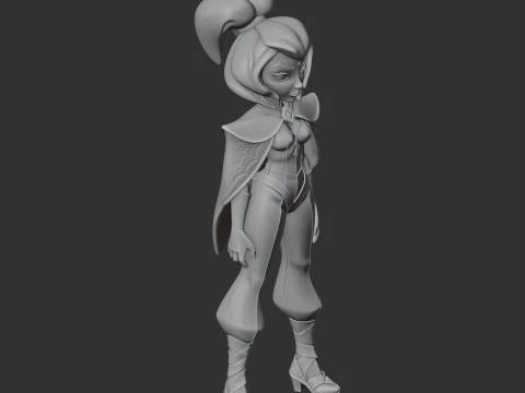 Charlie - Brawl Stars Figurine 3D Model