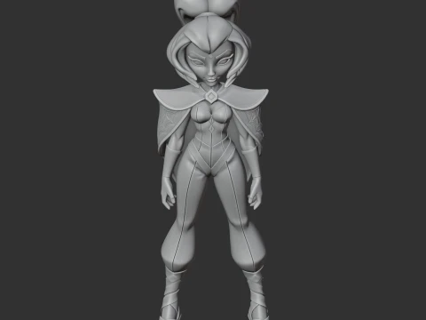 Charlie - Brawl Stars Figurine 3D Model
