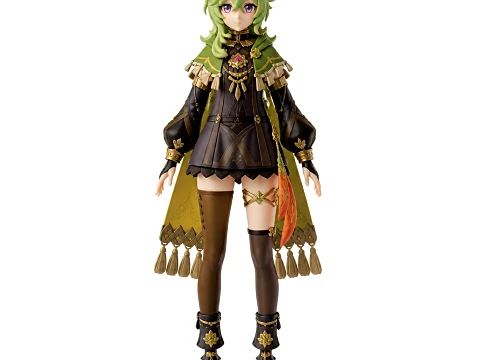 Collei - Genshin Impact Figurine 3D Model