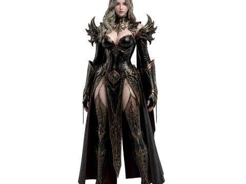 Covetous Legion Commander - Lost Ark Figurine 3D Model