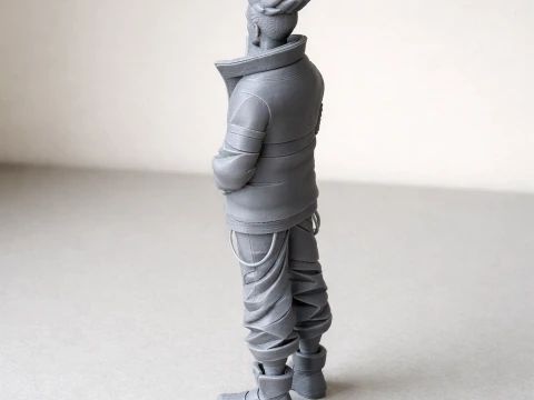 David Martinez Cyberpunk 2077 Figurine 3D Model