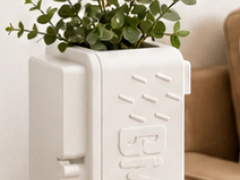 Maceta Decorativa BMO Moderna 3D Print Model