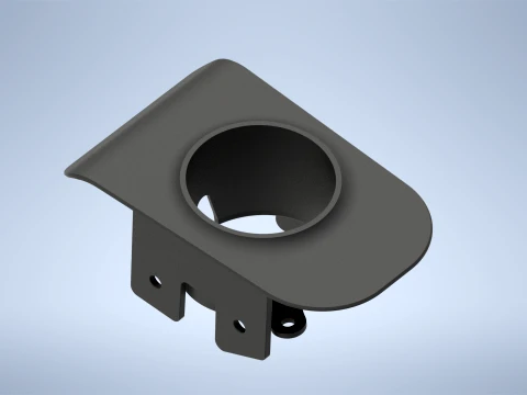 Staffa fendinebbia Isuzu Panther Modello 3D