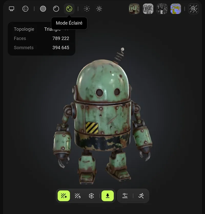 Robonut 3D Model .c4d .max .obj .3ds .fbx .stl .blend 